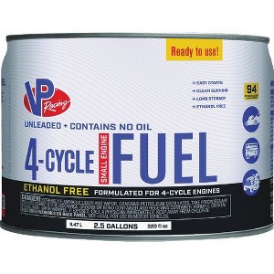 VP Racing Fuels 2.5 Gal. Ethanol-Free 4-Cycle Fuel - 1 of 1