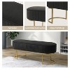 Nina Upholstered Bench for Bedroom  | ARTFUL LIVING DESIGN - 3 of 4