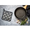 Evideco French Home Goods Chef's 100% Cotton Pot Holder - Heat Resistant Quilted Design, Ideal for Cooking & Baking Protection - 4 of 4