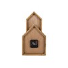 Church Tabletop Clock Wood, MDF & Glass by Foreside Home & Garden - 4 of 4