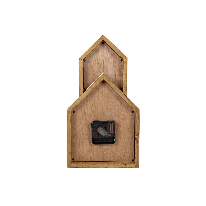 Church Tabletop Clock Wood, MDF & Glass by Foreside Home & Garden, 5 of 10
