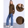 INSPIRE CHIC Women's Button Up Turn-down Collar Autumn and Winter Corduroy Jacket - 2 of 4