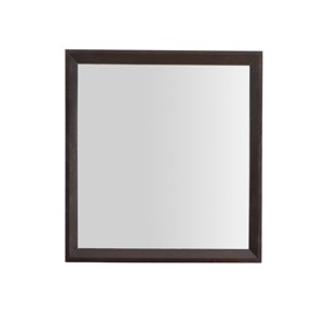 GlasFlength Decorative Wall Mirrors Warm Mirror Cozy Mirror Modern Mirror Inviting Mirror Rectangular Mirror for Bedroom, Black, 36"*2"*36" - 1 of 4