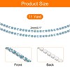 Unique Bargains Shiny Crystal Rhinestone Close Chain Trim for Sewing Jewelry Making - 2 of 4
