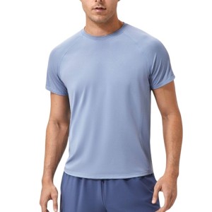 Anna-Kaci Active Men's Classic Crew Neck Active T-Shirt with Lightweight Quick-Dry Fabric for Performance Comfort - 1 of 4