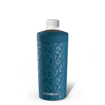 FrostBuddy Universal Buddy XL Insulated Can Cooler | Fits 12oz, 16oz, Slim Cans & Bottles | Stainless Steel Drinks Holder