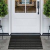 Waterproof Outdoor Door 36x24 Inches Non - Slip Drainage Large Door Floor for Pool Garage Entry Indoor Home - 2 of 4