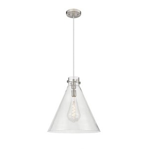 Newton Cone - 1 Light Pendant In Industrial Style-20.13 Inches Tall and 18 Inches Wide - 1 of 1