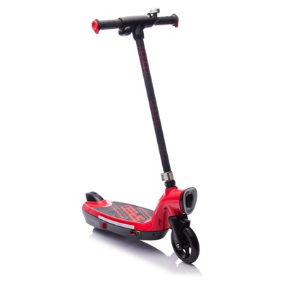 INFURNIC Kick Scooters Kids Ride On Scooter with Faster Speed Longer Usage Time and Kickstand, Red, 29.3"*6.5"*34.7"