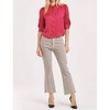Women's Nima Half Sleeve Ruffle Neck Button Blouse - Another Love - 4 of 4