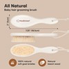KeaBabies Baby Hair Brush, Oval Cradle Cap Brush, Soft Baby Brush for Infant, Newborn Hairbrush for Girls, Boys, Baby Scalp Brush (Oval) - 2 of 4