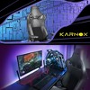 Vynxaria Ergonomic Gaming Chair with Lumbar Support, Headrest & Armrests - Suede Padded Comfort - 4 of 4