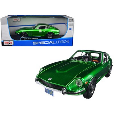 1971 Datsun 240z Green 1/18 Diecast Model Car by Maisto