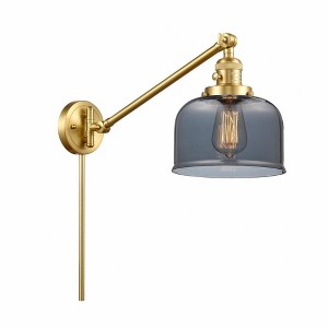 Bell - 1 Light Swing Arm Wall Sconce In Industrial Style-25 Inches Tall and 8 Inches Wide - 1 of 1