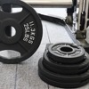 Kumasinova 2"Dia Olympic Cast Iron Weight Plate for Strength Training and Weightlifting,Barbell Free Weight Plates Set - 2 of 4