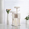 45.3-Inch Cat Tree Cat Tower for Indoor Cats with Scratching Post, Ramp, Perch, Spacious Cat Cave - 3 of 4