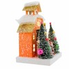 Cody Foster 8.25 In St. Nick Hideaway Putz House Santa Village Buildings - 3 of 4