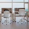 NicBex Adjustable Height Home Office Mesh Chairs with Fixed Armrest and Wheels for Work Study - 2 of 4