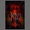Juniors Womens Stranger Things Four Friends Rift Apocalypse Poster T-Shirt - 2 of 4