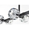 Elegant Lighting Eren 8 - Light Pendant in  Black - 3 of 4