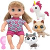 New Adventures Little Sweeties Pet Parade 10” Doll - 4 of 4