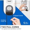 BestParts 16" Wall Mount Fans 2-Pack – Adjustable Tilt, Oscillating, 3-Speed, Quiet Household Fans - 2 of 4