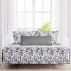 39" X 75" Amberley Daybed Quilt & Sham Bonus Set Charcoal - Laura Ashley - 3 of 4