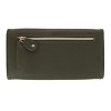 Buxton Women's Solid Colored Vegan Leather Bianca Clutch Wallet - 4 of 4