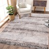 Vintage Floral Rug Distressed Washable Area Rugs for Living Room Bedroom - 2 of 4