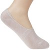 Pawz by Bearpaw Women's 6 Pack Invisible Thin No Show Liner Socks Ultra Low Loafer Hidden Liner Socks - Flat Socks for Women - 4 of 4