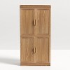 PexFix Freestanding Wood Pantry Cabinet Kitchen Storage Organizer With Shelves & Doors Large Capacity - 2 of 4