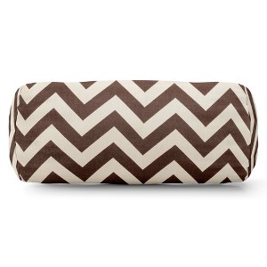 Majestic Home Goods,Bolster Pillow Chevron - 1 of 4