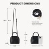 Generic Small Crossbody Bag Mini Purses for Women Trendy Cute Vegan Leather Satchel Handbag - 3 of 4