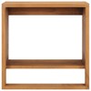 vidaXL Wooden Towel Rack Natural Teak Solid Teak Wood 13.8x7.9x13.8 in - 2 of 4