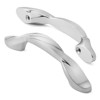 Cauldham Solid Braided Kitchen Cabinet Pulls Handles (3" Hole Centers) - Drawer/Door Hardware - Style M260 - Satin Nickel - image 2 of 4