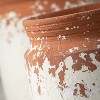 Sullivans Set of 2 Ceramic Speckled Container Vase 6"H & 7.5"H Off-White - 2 of 4