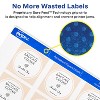 Avery Printable Blank Square Labels, 1.5" x 1.5", Matte White, 600 Customizable Labels (22805) - 3 of 4
