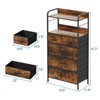 5 Dresser Drawers for Bedroom with Shelves, Dressers & Chest of Drawer for Hallway - 2 of 4