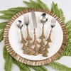 Saro Lifestyle Merry Tree Holiday Flatware - 2 of 2
