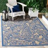 Courtyard CY2996 UV & Stain Resistant Non-Shedding Power Loomed Indoor/Outdoor Rugs - Safavieh - 2 of 4