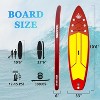 Acekool 10'6" Inflatable Stand Up Paddle Board, Wide Anti-Slip Deck, 330lbs Load, Complete SUP Kit for Youth & Adults, Carry Bag Included - 3 of 4