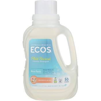 Earth Friendly Products Ecos Plant Powered Laundry Detergent - Magnolia & Lily 50 fl oz Liq
