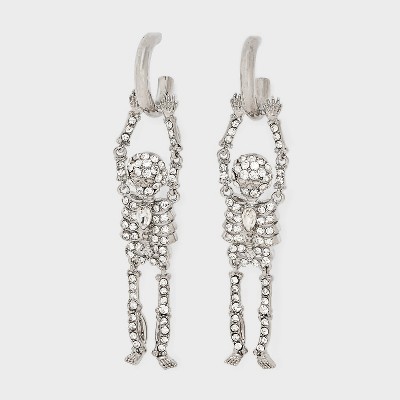 SUGARFIX by BaubleBar Drop Dead Hottie Earrings - Silver