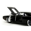 1970 Dodge Charger R/T Black "Fast X" (2023) Movie "Fast & Furious" Series 1/24 Diecast Model Car by Jada - 4 of 4