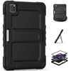 SAHARA - Raider Series Kickstand Hard Shell Case - iPad Pro 11" (3rd/4th Gen) - Black - 4 of 4