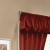 Commonwealth Thermalogic Prescott Energy Efficient 5 Piece Window Curtain Set - Burgundy - 2 of 3