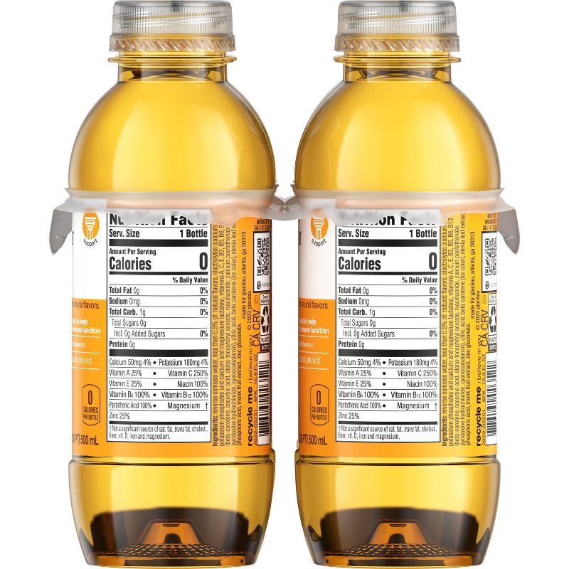 vitaminwater zero rise orange - 6pk/16.9 fl oz Bottles, 6 of 7