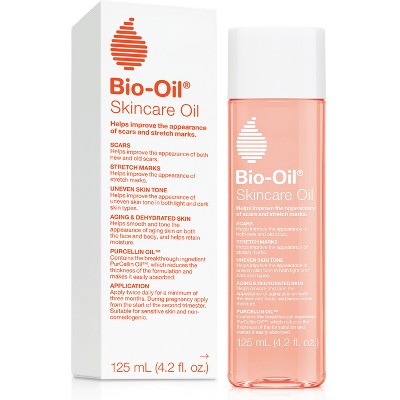 Bio-Oil Skincare Oil For Scars and Stretchmarks, Serum Hydrates Skin, Reduce Appearance Of Scars - 4.2 fl oz