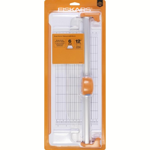 Fiskars Portable Scrapbooking Rotary Paper Trimmer 12 Inch