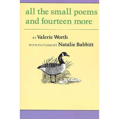 All the Small Poems and Fourteen More - by  Valerie Worth (Paperback)